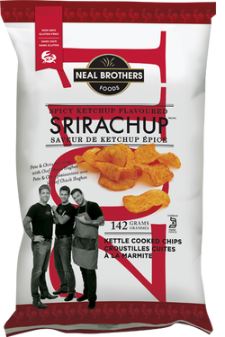 Neal Brothers Srirachup Kettle Chips