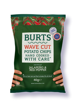 Burts Chips Jalapeno & Red Pepper Crisps Review