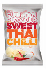 Marks & Spencer M&S Potato Crisps Full On Flavour Sweet Thai Chilli
