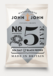 John & John Sea Salt & Black Pepper Potato Chips