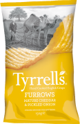 Tyrrell's Furrows Cheddar Cheese & Pickled Onion Crisps Review