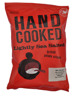 Marks & Spencer M&S Potato Crisps Hand Cooked Lightly Sea Salted