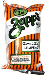 Zapp's Hotter 'n Hot Jalapeno Kettle Cooked Potato Chips