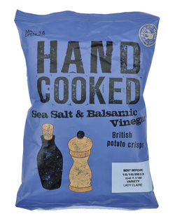Marks & Spencer M&S Potato Crisps Hand Cooked Sea Salt & Balsamic Vinegar