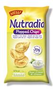 Nutradia Popped Chips Sour Cream & Onion
