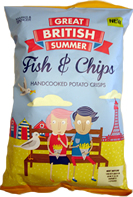 Marks & Spencer M&S Potato Crisps Great British Summer Fish & Chips
