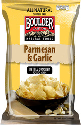 Boulder Canyon Natural Foods Parmesan & Garlic Kettle Cooked Potato Chips