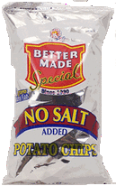 Better Made No Salt Added Potato Chips