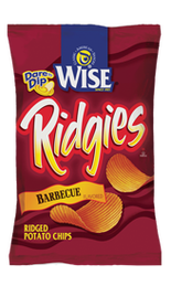 Wise Ridgies Barbecue Potato Chips