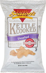 Michael Season's Unsalted Kettle Cooked Potato Chips