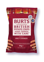 Burts Handcooked Spicy Chorizo Potato Chips review