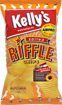 Kelly's Potato Chips Riffle Salted