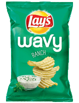 Lay's Wavy Ranch Potato Chips
