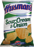 Husman's Sour Cream & Onion Potato Chips