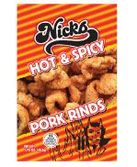 Nicks Chips Hot & Spicy Pork Rinds