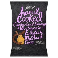 Tesco HandCooked Cumberland Sausage & Wholegrain English Mustard Crisps