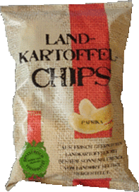 Land Kartoffel Chips Country Potato Chips Paprika