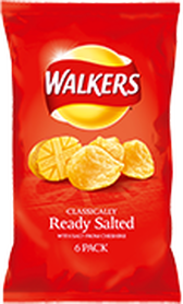 Walkers Ready Salted Crisps