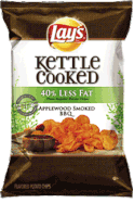 Lay's Kettle Cooked Sea Salt & Cracked Pepper Flavored Potato Chips