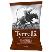 Tyrrell's Roast Beef & Horseradish Crisps Review