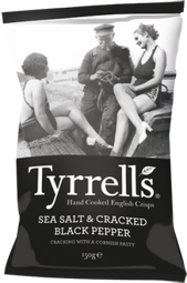 Tyrrell's Sea Sat & Cracked Black Pepper