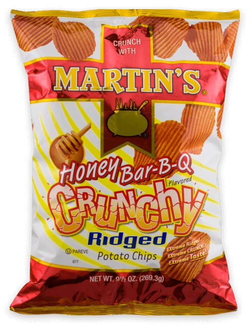 Martin's Ridged Honey Barbecue Chips